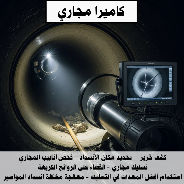 كاميرات مجاري
