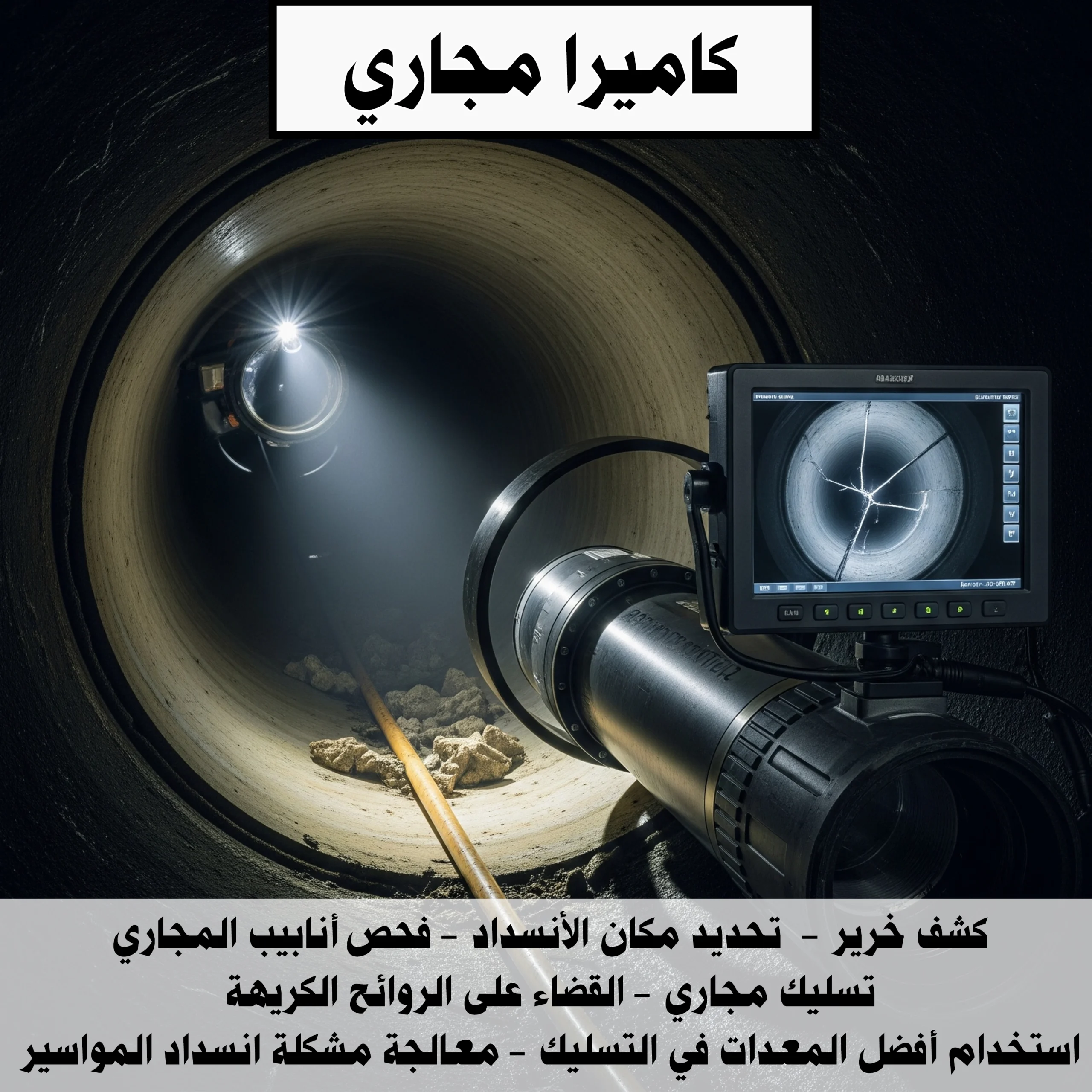 كاميرات مجاري