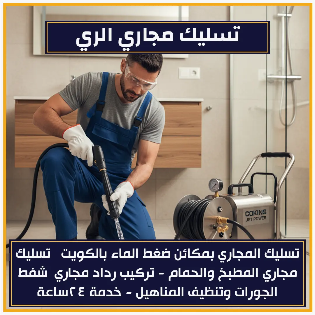 تسليك مجاري الري