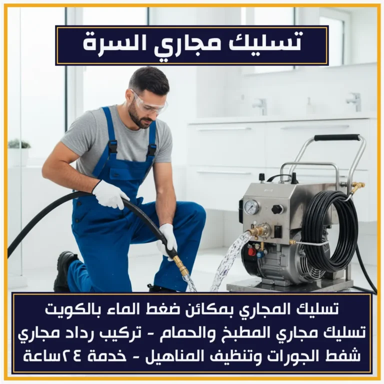 تسليك مجاري السرة